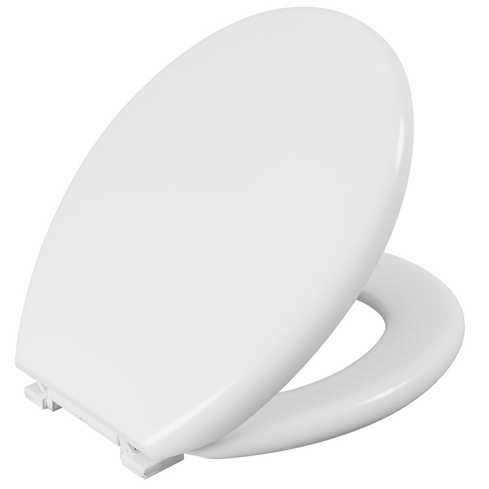 Assento Sanitário Oval Almofadado Perfumado Branco 1 Astra