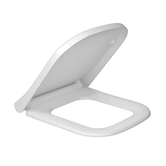 Assento Sanitário Deca Termofixo com Slow Close Polo Easy Clean Branco