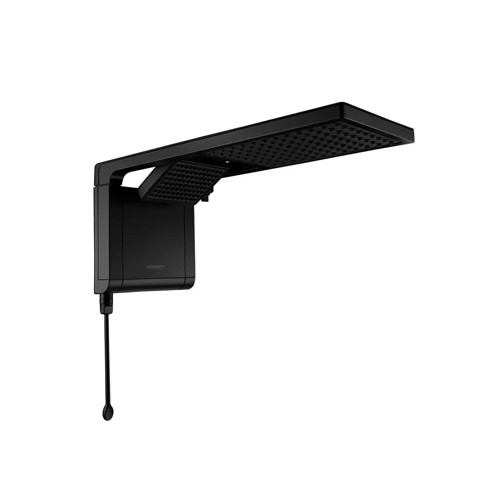 Chuveiro Eletronico Acqua Duo Matte Black 220V 7800W Lorenzetti