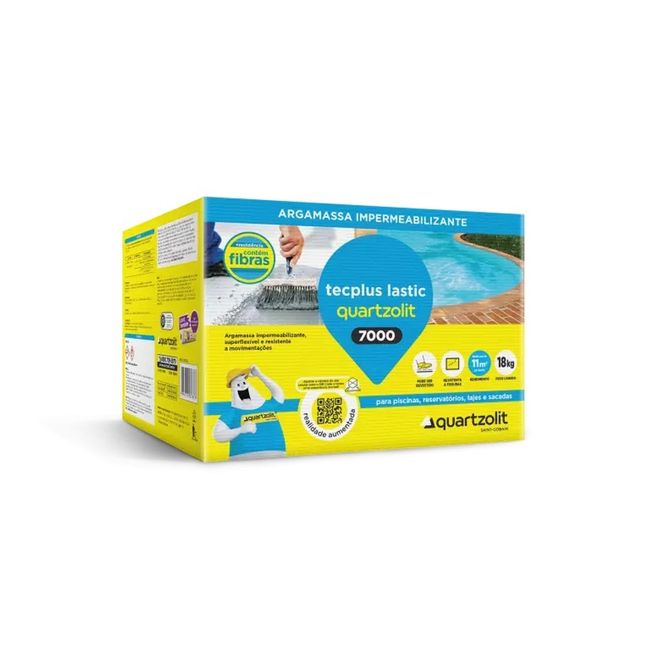 Impermeabilizante Tecplus Lastic 7000 18Kg Quartzolit
