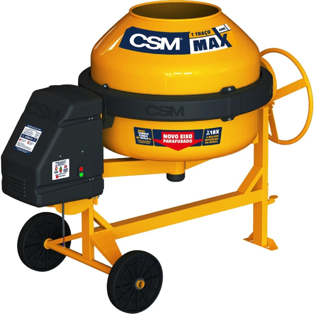 Betoneira Traco Max Mono 400L 1 220V CSM