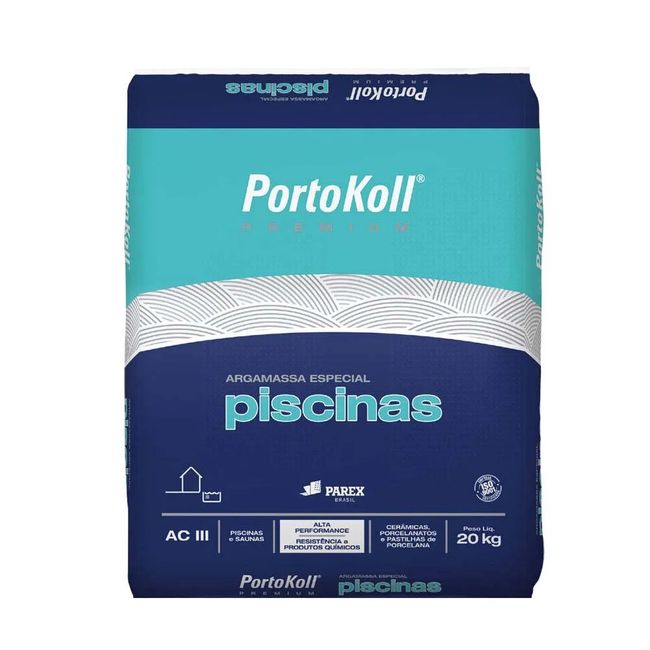 Argamassa Portokoll para Piscina 20kg