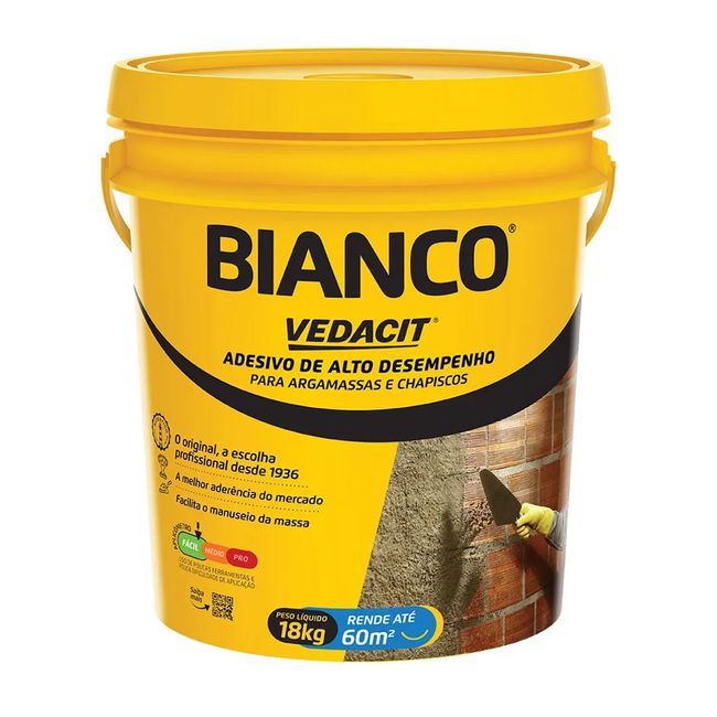 Aditivo Líquido De Alto Desempenho Bianco 18kg Vedacit