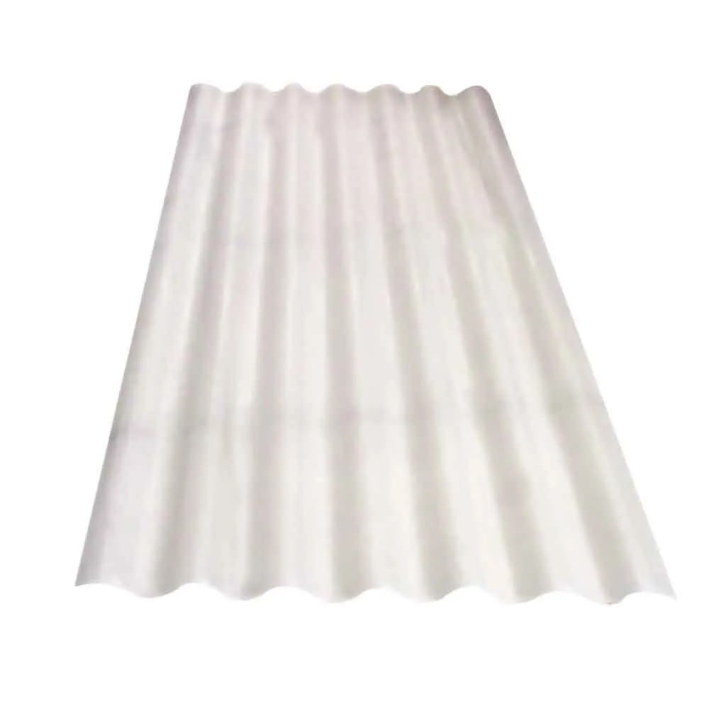 Telha Polipropileno 2,44x1,10x1,2mm Onda Alta 177/51 Translúcida Atco