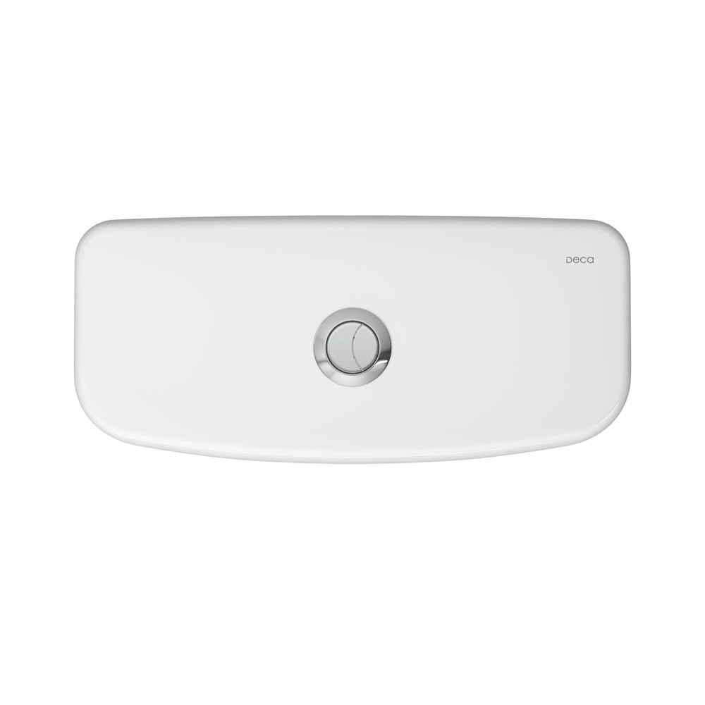 Caixa Acoplada Izy, Aspen, Ravena, Flex e Kids Branca Dual Flush 3/6L Deca