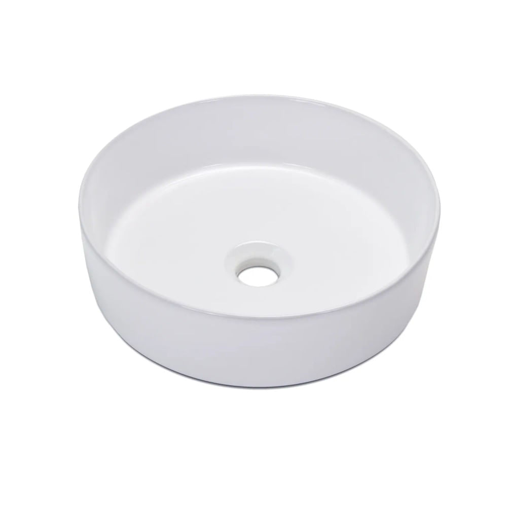 Cuba De Apoio Redonda 35Cm Branco Ica2500 Icasa