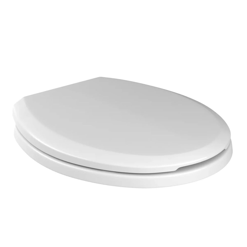 Assento Sanitário com Slow Close e Easy Clean para Bacias Izy e Ravena Deca Branco