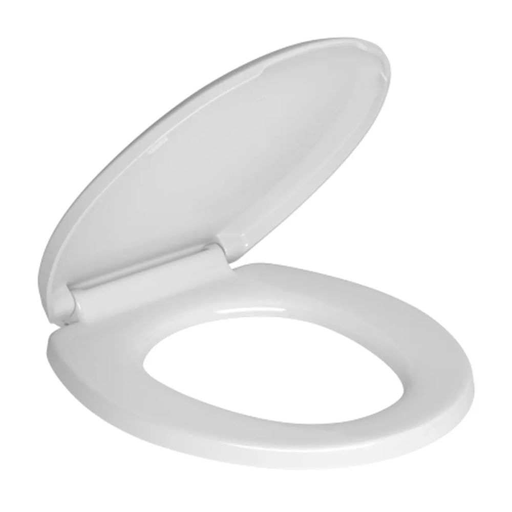 Assento Sanitário com Slow Close e Easy Clean para Bacias Izy e Ravena Deca Branco