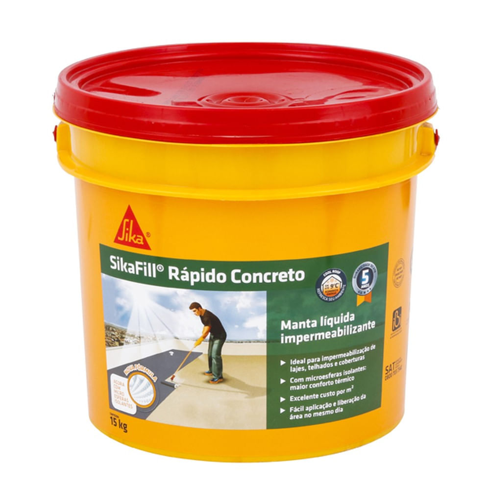 Manta Liquida Sikafill Rapida Concreto 15Kg Sika