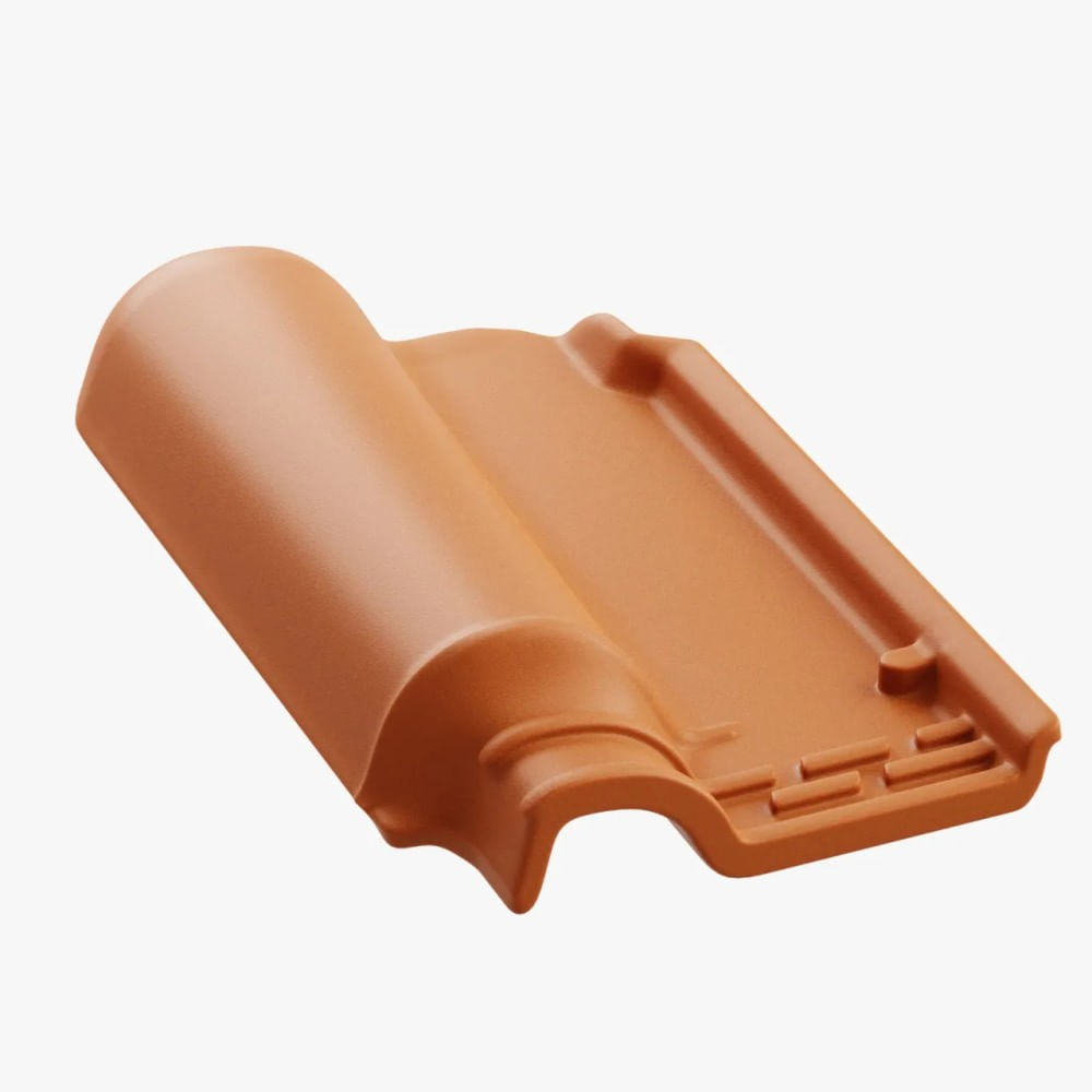 Telha Portuguesa Premium 40x24 Vermelha Resinada Barrobello