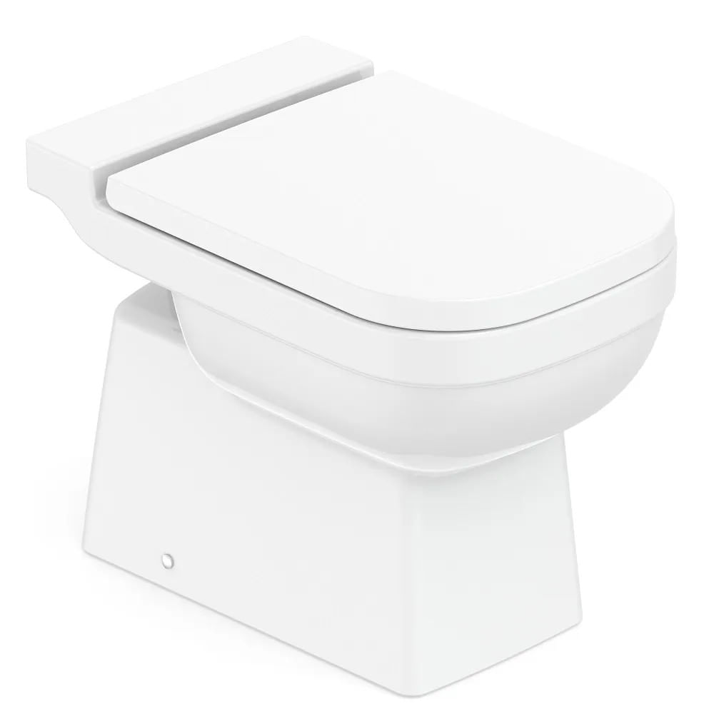 Kit Vaso Sanitário Convencional Elite Branco Brilhante Celite