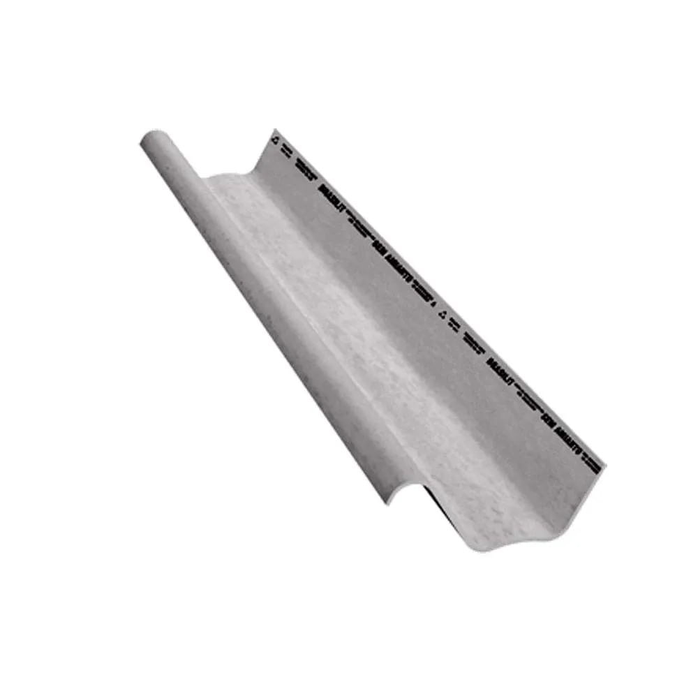Telha kalheta de fibrocimento 600x47,2cm 8mm Normal cinza Brasilit