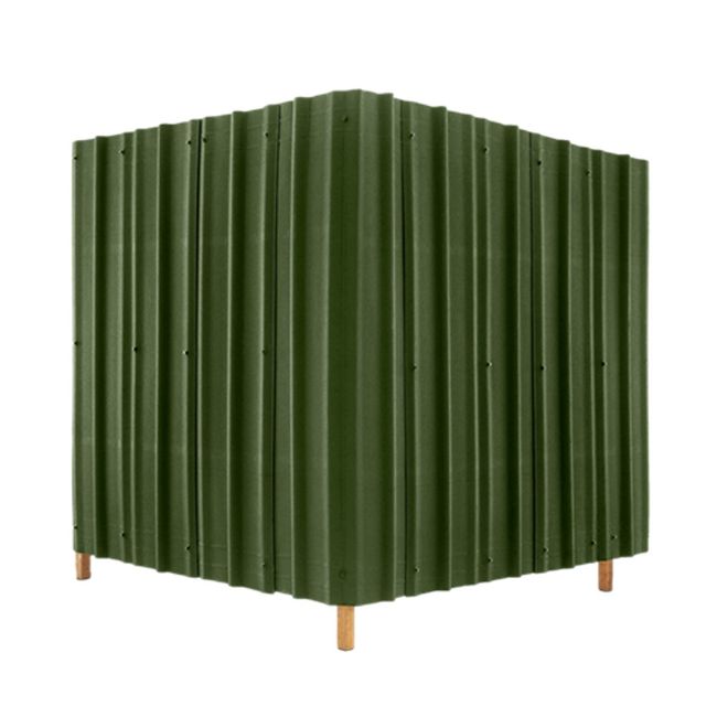 Tapume Ecológico Verde 200X97Cm Onduline