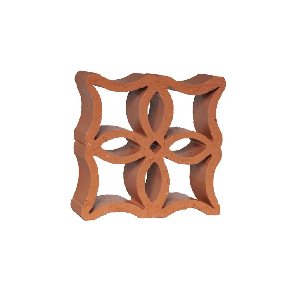 Tijolo Martins Vazado Reto Flor 18x18x7cm