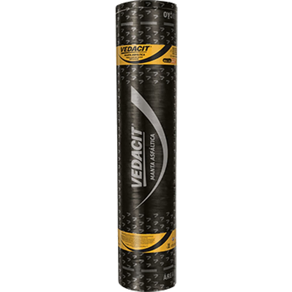 Manta Asfáltica Lajes 10M² Vedacit