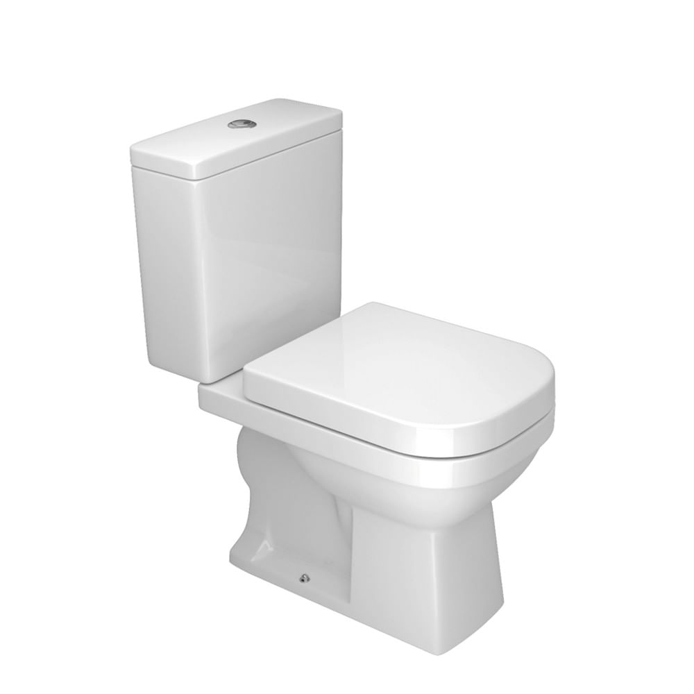 Vaso Sanitário para Caixa Acoplada Quadra Branco Deca