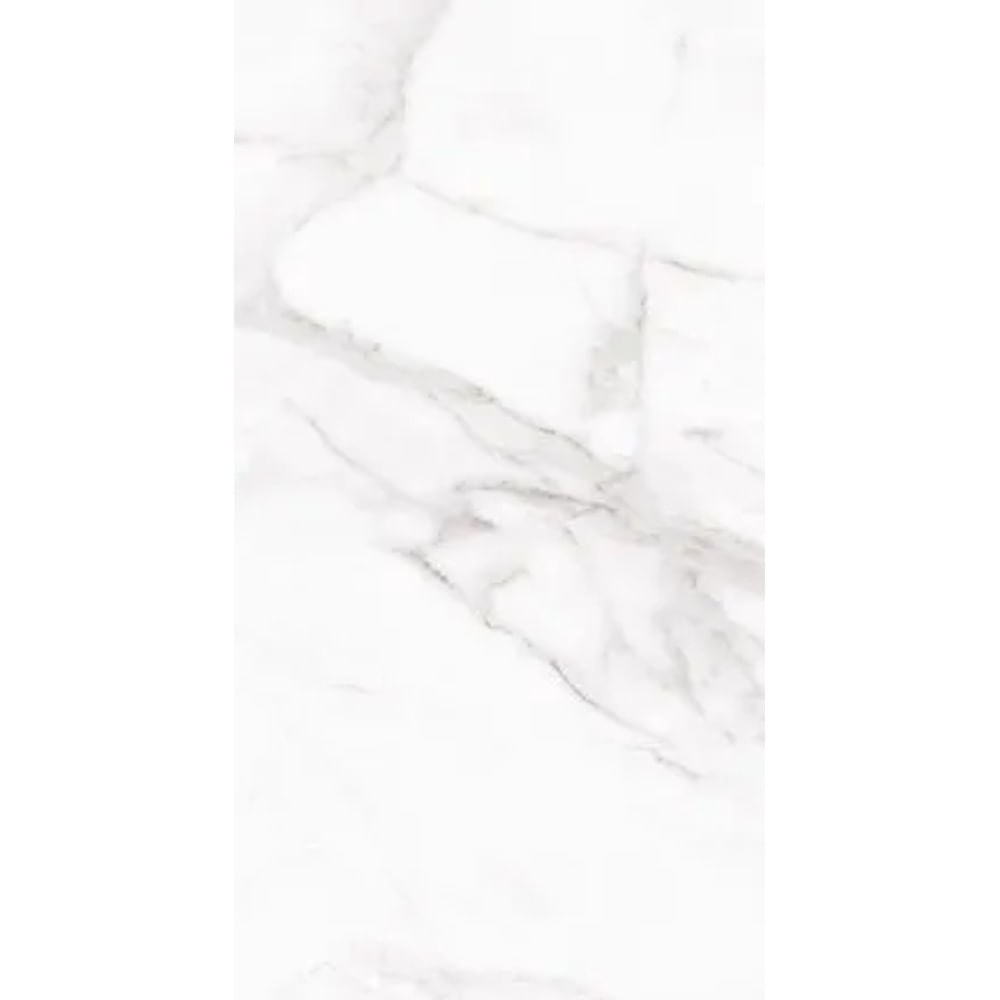 Porcelanato Esmaltado Polido 60x120cm Caixa com 2,20 m² Branco Calacata Altissimo Lux Biancogres