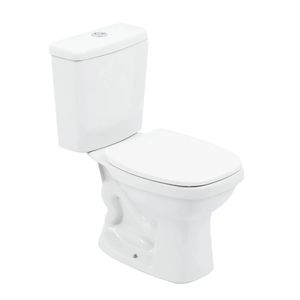 Vaso Sanitário com Caixa Acoplada 3/6l e Assento Like Branco Celite