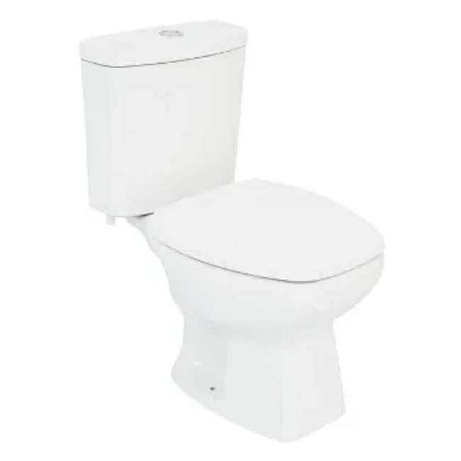 Vaso Sanitário com Caixa Acoplada 3/6l e Assento Thema Branco Incepa