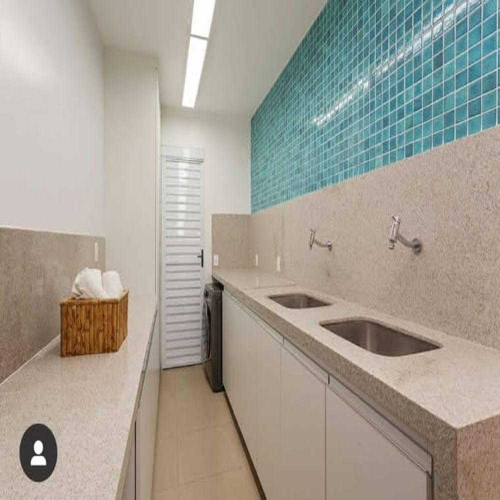 Pastilha Drop System Azul Loule Esmaltado 5X5 cm Caixa com 1,41 m2 Bold Atlas