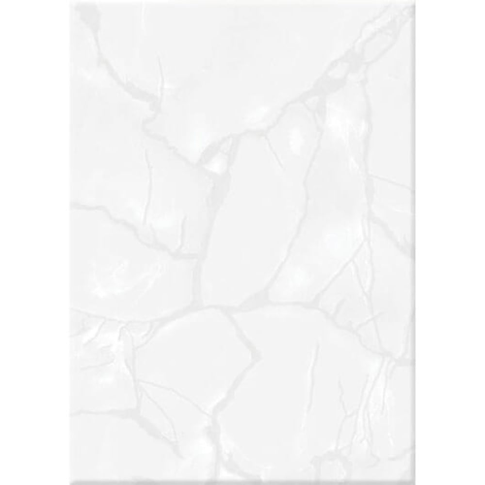 Revestimento Cerâmico Esmaltado 31,88x44,88 Caixa com 2 m² Brilhante Extra Branco Bariloche Formigres