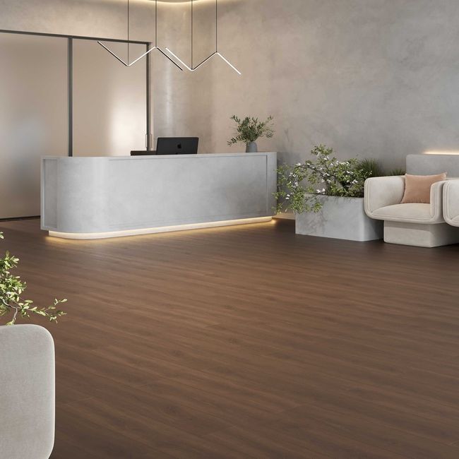 Piso Vinílico Nobile Marsala Baviera 19X130 2,5Mm Caixa 3,95M2 Colado Biancogres