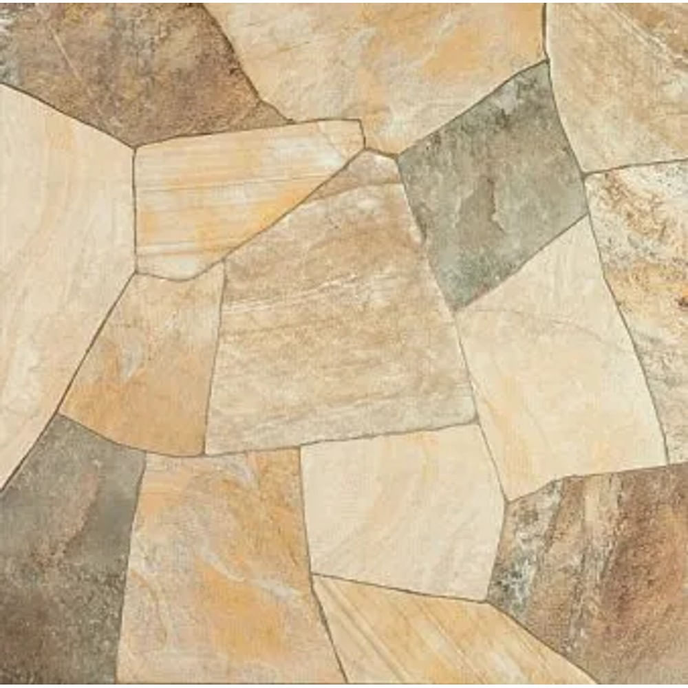 Piso São Tome Esmaltado Anti Deslizante 61,5x61,5cm Caixa2,65 m² Bold Ceral