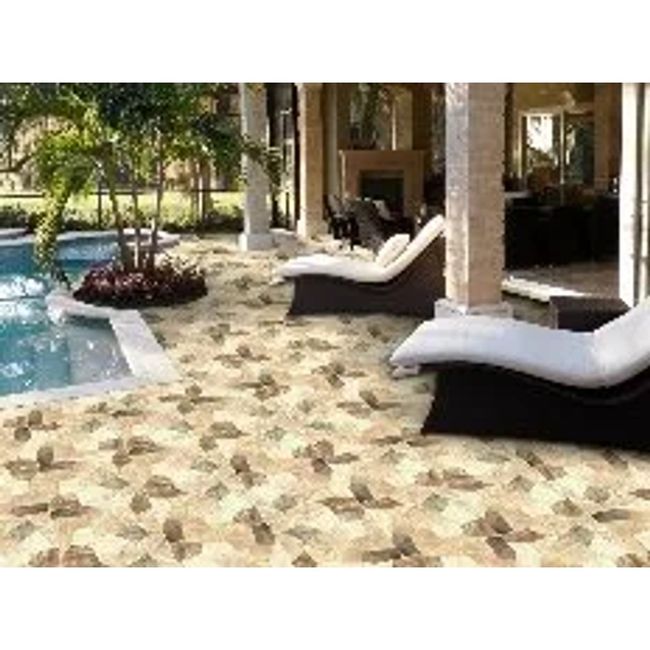 Piso São Tome Esmaltado Anti Deslizante 61,5x61,5cm Caixa com 2,65 m² Bold Ceral