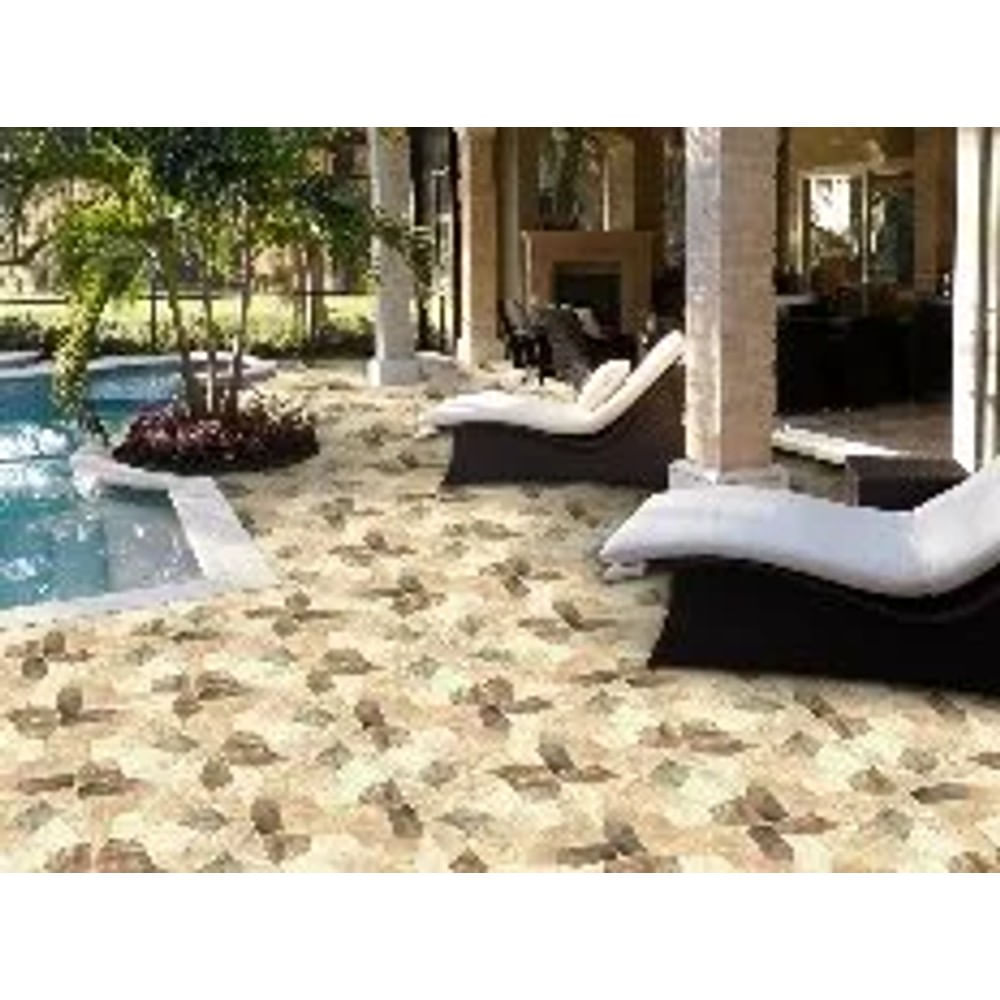 Piso São Tome Esmaltado Anti Deslizante 61,5x61,5cm Caixa2,65 m² Bold Ceral