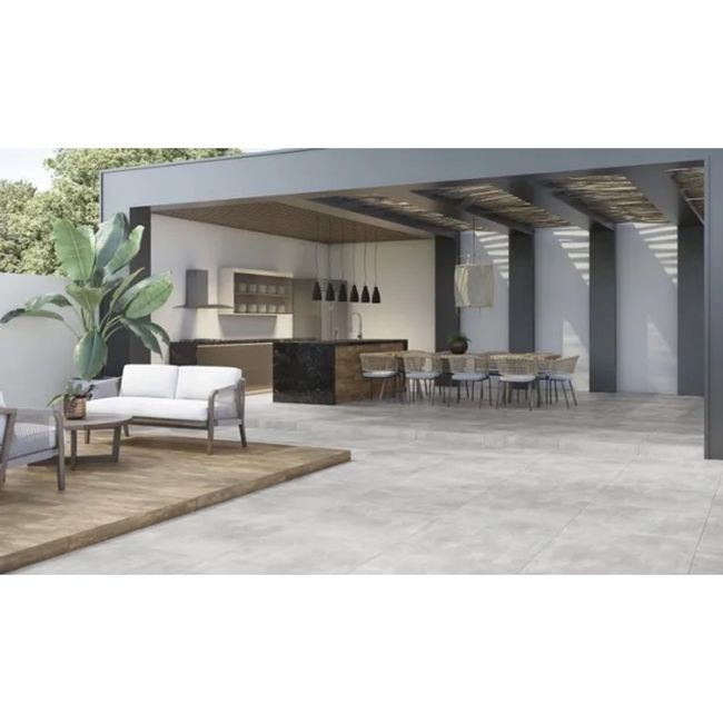 Porcelanato Acetinado 83X83Cm Soft Concret Plus Caixa 2,73M2 Embramaco
