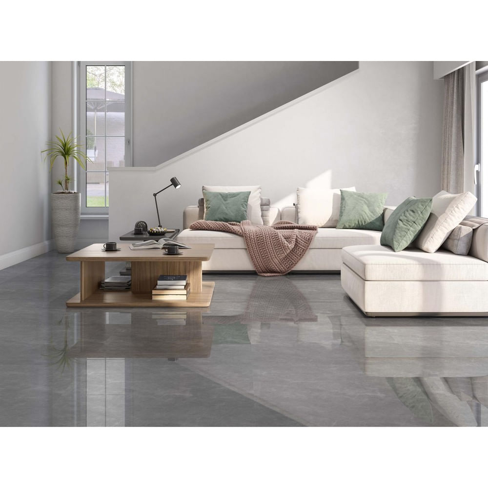 Porcelanato Manhattan Gray Polido 71X71 Cx2,52M2 Savane