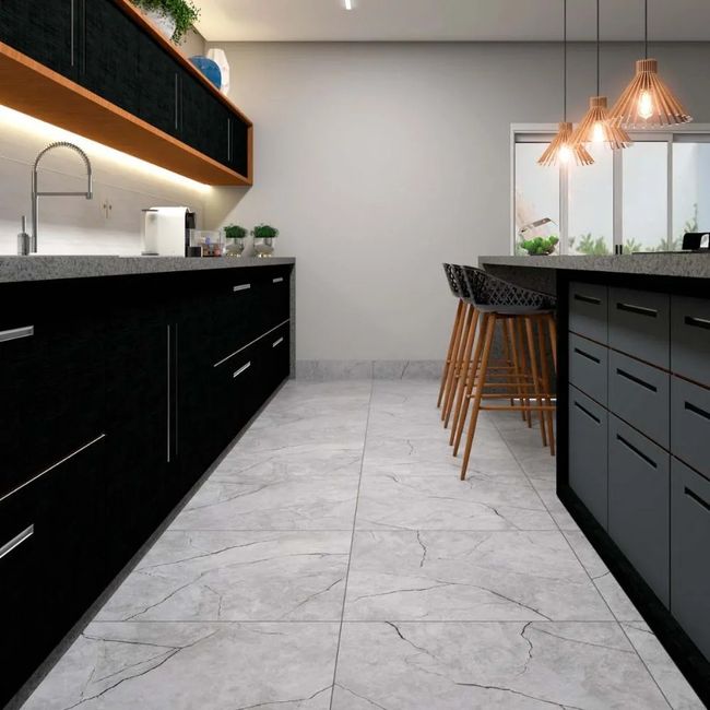 Piso Esmaltado 75X75Cm Liverpool Matte Caixa 2,28M2 Cedasa