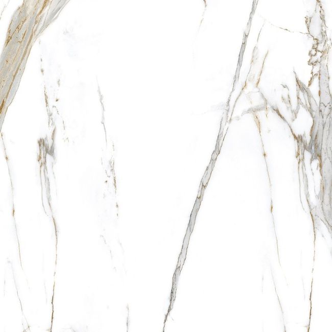 Porcelanato Esmaltado Polido Calacata Oro Lux 80X80 Cx2,6M2 Biancogres