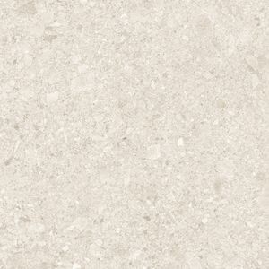 Porcelanato Terrazzine Bianco Cinza Esmaltado 72x72cm Caixa com 2,59 m² Retificado Savane