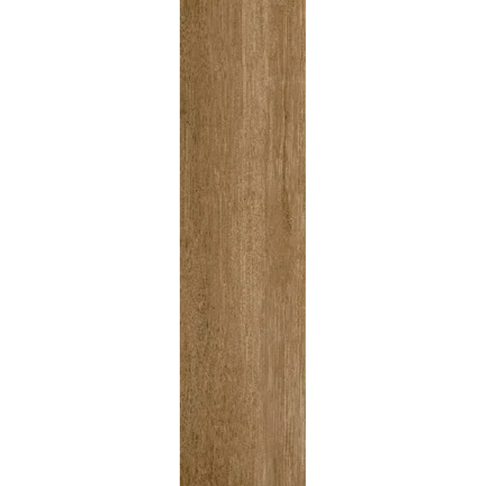 Porcelanato Amadeirado Carvalho Natural Acetinado Marrom 20x120cm Caixa com 1,7 m² Biancogres