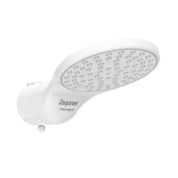 Chuveiro Elétrico Ducha Moment 4 Temperaturas 220V 6800W Branco Zagonel