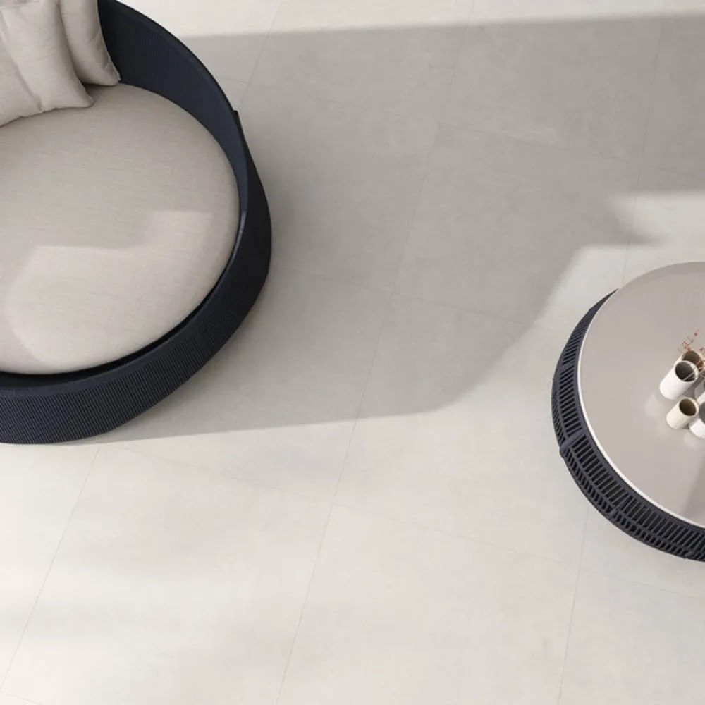 Porcelanato Hit Off White 89,85x89,85 Natural Retificado 2,42m² Portobello