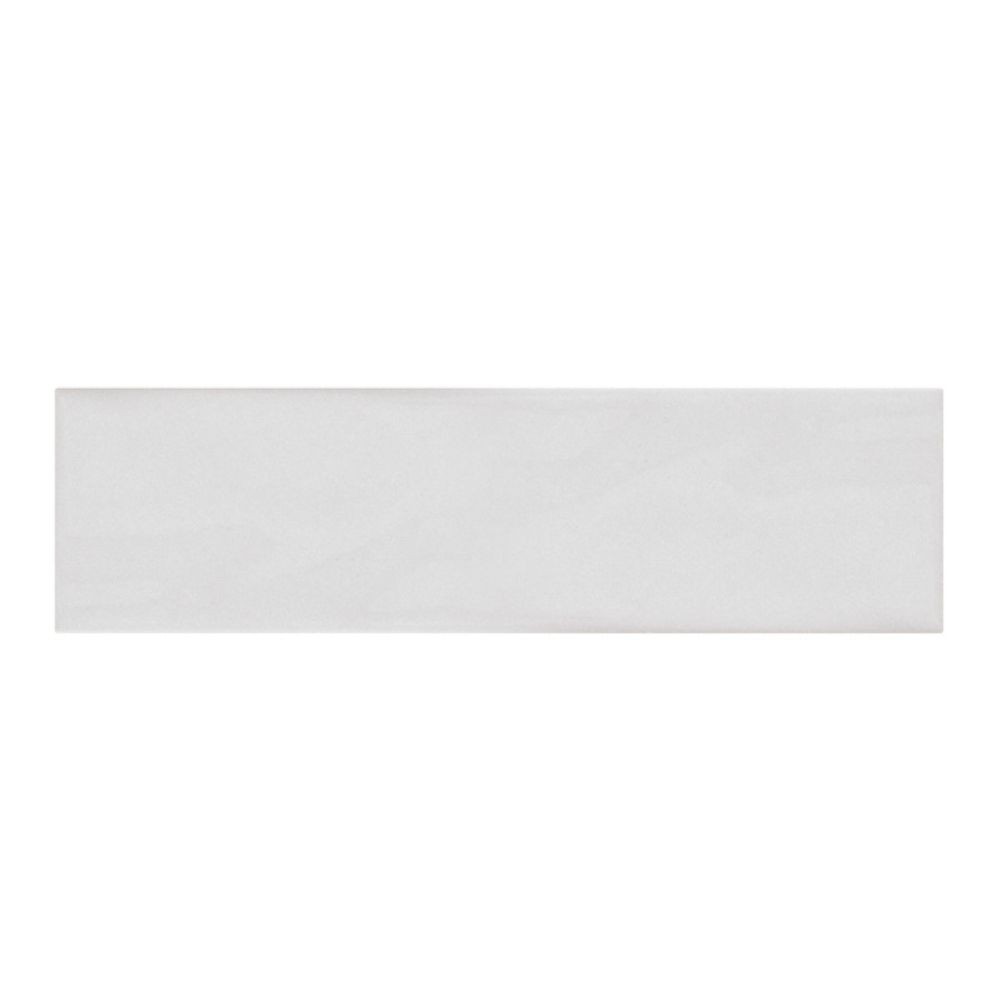 Revestimento Prisma Off White Brilhante 7x25cm Bold Caixa 0,52m² Eliane