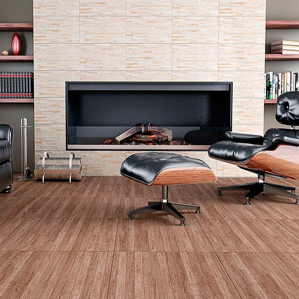 Revestimento 57800 Acetinado 33 × 57 Caixa 2,50 m² Rocha Cerâmica