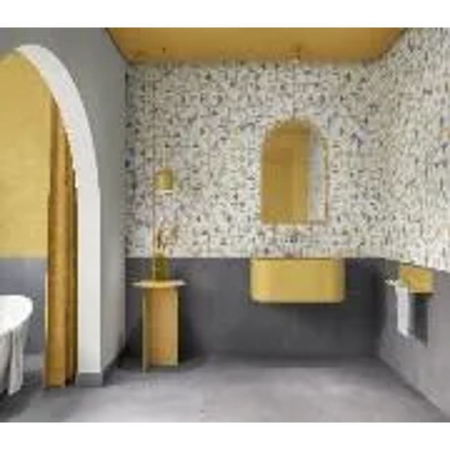 Revestimento Artline Amarelo Acetinado 30X90,2cm Caixa com 1,08 m² Retificado Incepa