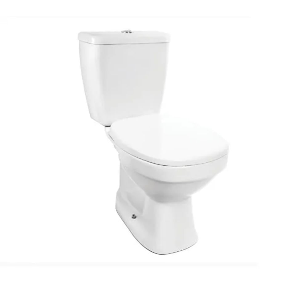 Vaso Sanitário com Caixa Acoplada Loren One Duo Flow Lorenzetti