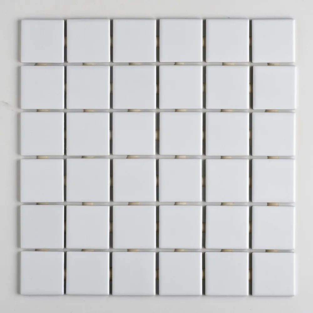 Pastilha Drop System Branco Ártico Esmaltado 5X5 cm Caixa com 1,41 m2 Bold Atlas