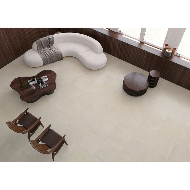 Porcelanato Gobi Shell Acetinado 84X84cm Retificado Caixa 2,12m² Eliane