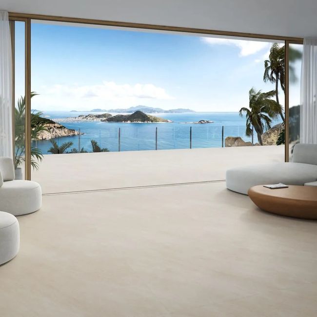 Porcelanato Esmaltado Arezzo Beige Satin 120X120 Caixa 2,88m² Biancogres