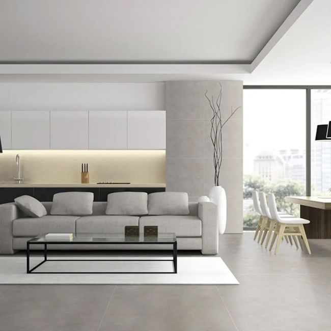 Porcelanato York White Polido Retificado 87,7x87,7cm Portinari