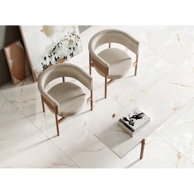 Porcelanato Polido 82X82Cm Ducal Lux Plus Caixa 2,02M2 Embramaco