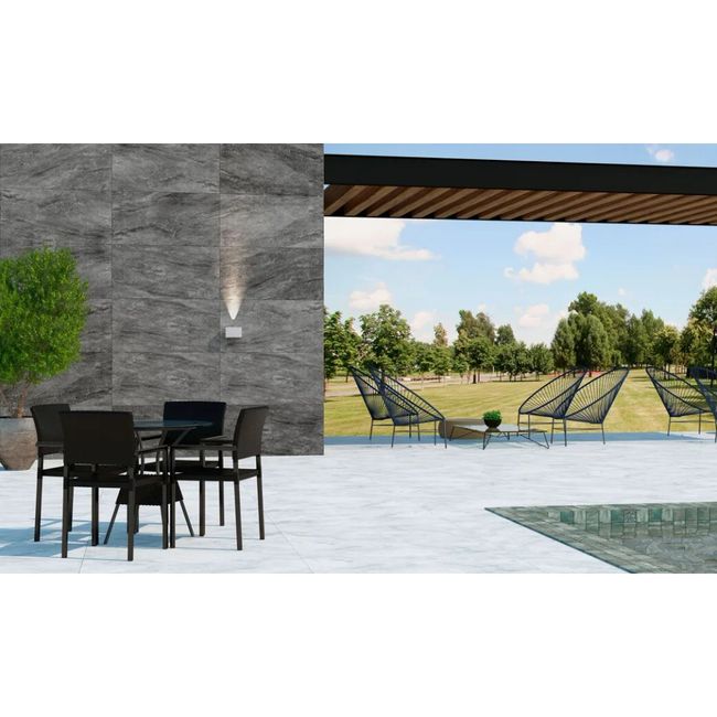 Porcelanato Element Black 60X120Cm Externo Caixa 1,44M2 Elizabeth