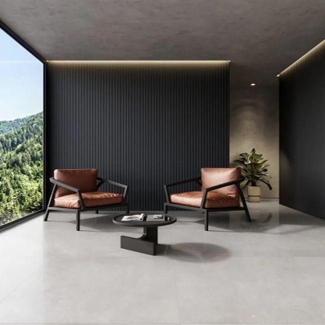 Porcelanato Esmalta Poli 90X90Cm Cemento Nebbia Lux Cx2,4M2 Biancogres