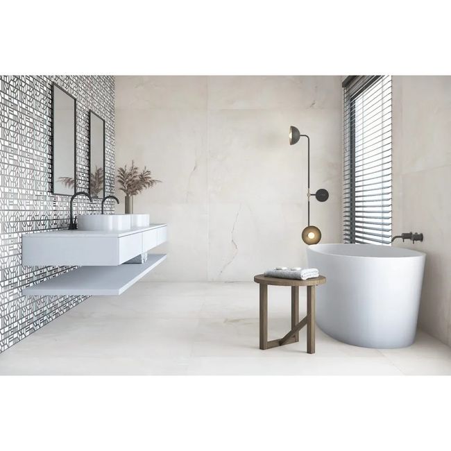 Porcelanato Onix Cristallo Acetinado C: 120 cm x L: 120 cm Eliane