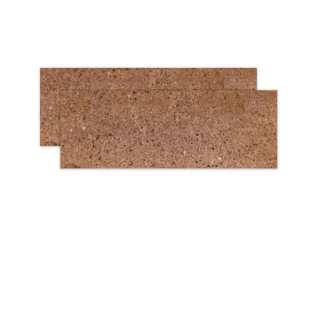 Revestimento Fachada e Piscina Ceral Brick Terracota Granilha 7,5x25cm Bold